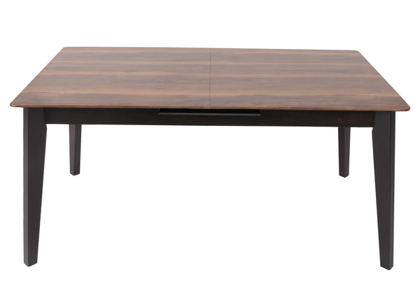 Esszimmertisch Esstisch ausziehbar 160-200x90cm Sheesham-Optik dunkle Beine