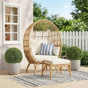 Eukalyptuskugeln künstlich UV-beständig 2er-Set für aussen 52cm