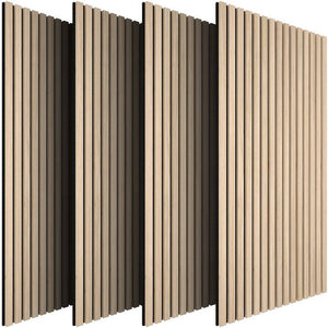 Akustikpaneele Sonic Wall Eiche hell 4er Set