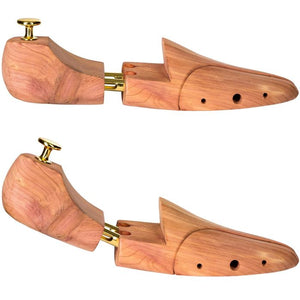 2 Paar Schuhspanner Zedernholz Grösse 46-48