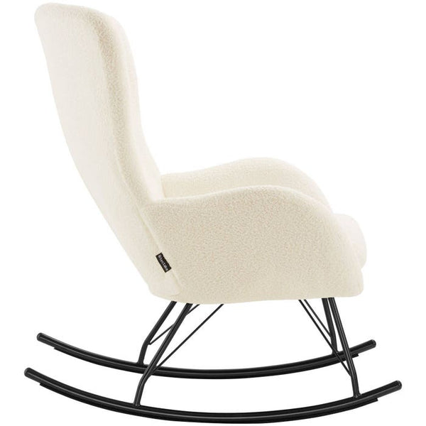 Schaukelstuhl Swing creme/schwarz