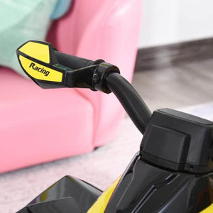 Rutschauto Kinderauto Hupe Licht Musik Kunststoff Gelb