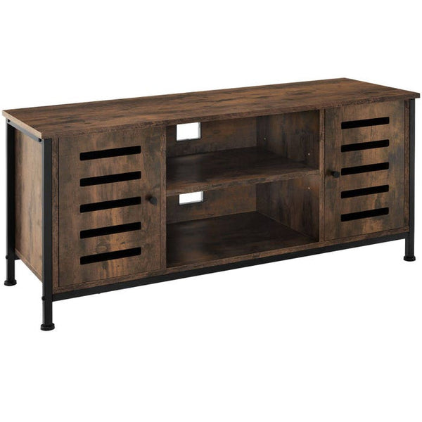 TV-Board Carlow Industrial Holz dunkel, rustikal
