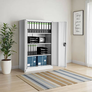 Aktenschrank grau