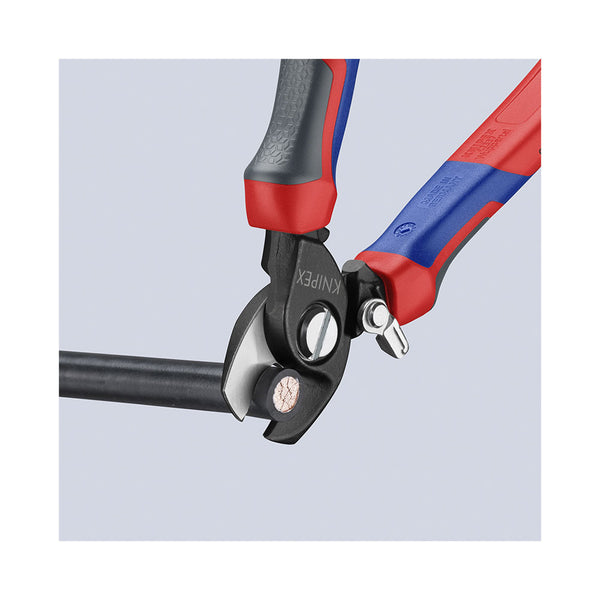 KNIPEX Kabelschere mit Öffnungsfeder
