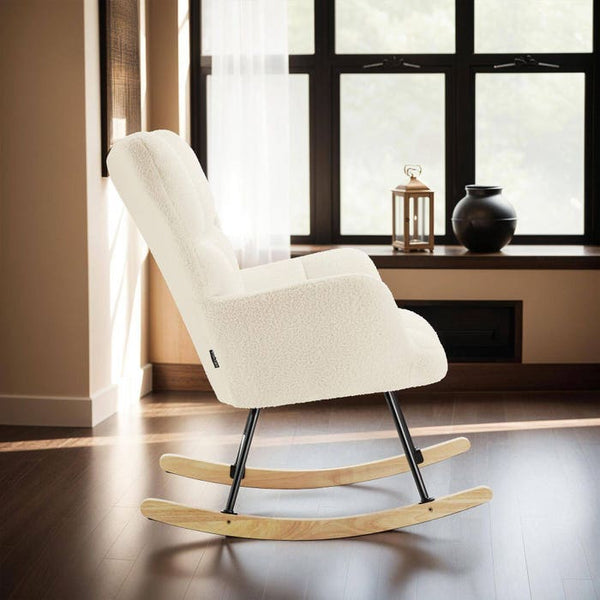 Schaukelstuhl Torve beige