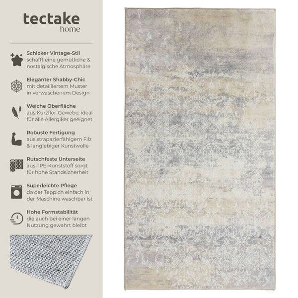 Tapis vintage de créateur Dalia 80 x 150 cm