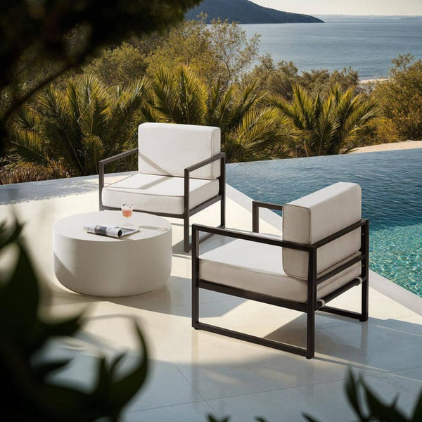 Garten-Loungesessel Comosa 2er Set