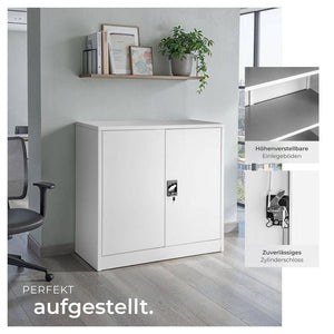 Aktenschrank grau