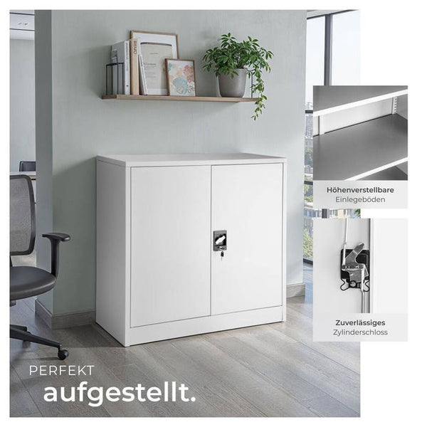 Aktenschrank grau