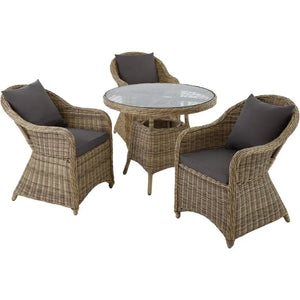 Aluminium Rattan Sitzgruppe Zürich
