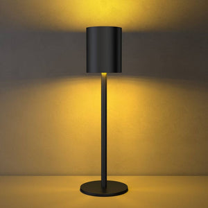 Akku-Tischlampe Corly schwarz