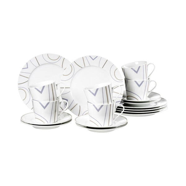 Ritzenhoff & Breker Graphic Kaffeeservice 18-teilig