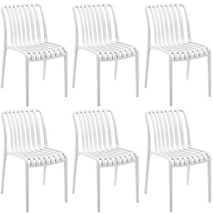 Gartenstühle Alcudia creme 6er Set