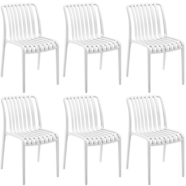 Gartenstühle Alcudia creme 6er Set