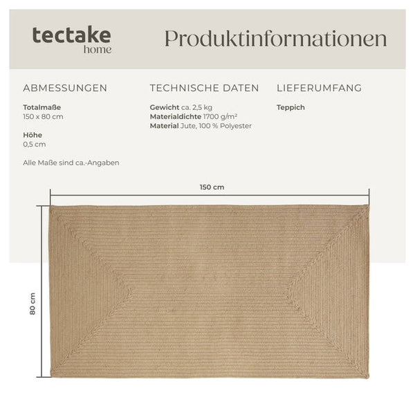 Woven rug Vibe 80 x 150 cm