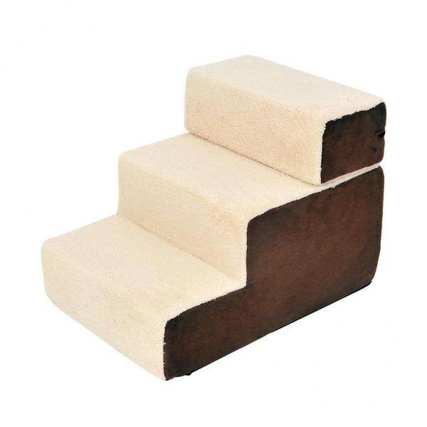 Haustiertreppe | Einstiegshilfe | 54 x 40 x 39cm | Beige