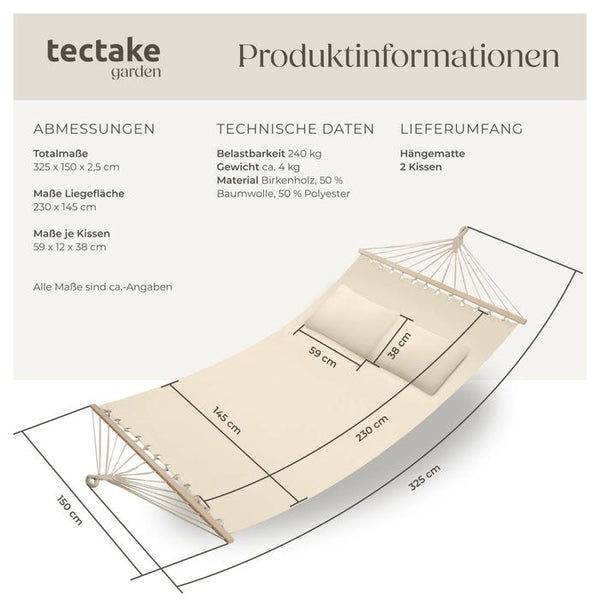 Hängematte Eden, beige