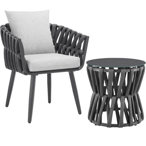 Aluminium Gartenlounge-Set Lugano pro Stück