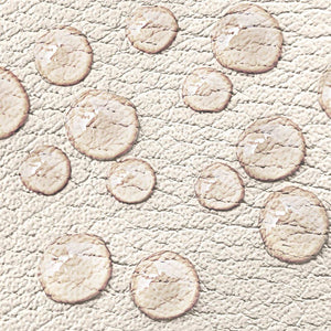 3 Zonen Massageliege mit Polsterung und Holzgestell beige