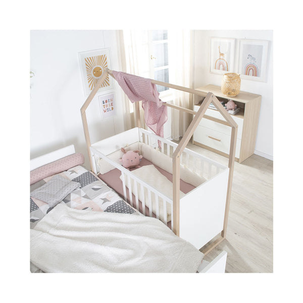 roba Hausbett mit Beistellfunktion 60x120cm Cabane