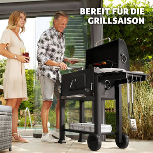 Holzkohlegrill höhenverstellbar