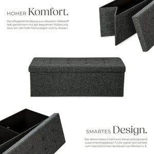 Sitzhocker mit Stauraum