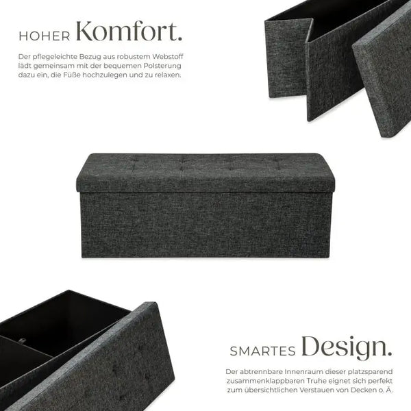 Sitzhocker mit Stauraum