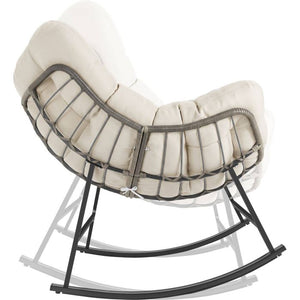 Schaukelstuhl Tami beige