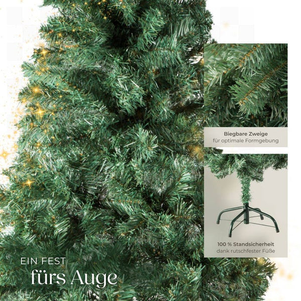 Künstlicher Weihnachtsbaum 180 cm grün