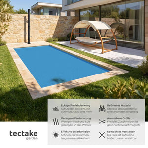 Pool-Solarfolie blau 500 x 1000 cm