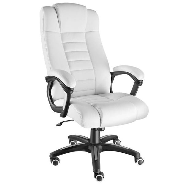 Luxury executive chair - white 