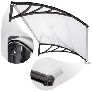 Vordach transparent 120 cm