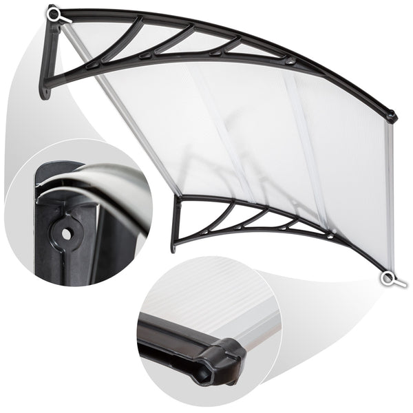 Vordach transparent 120 cm