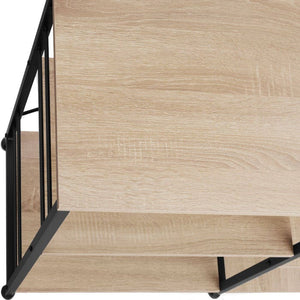Küchenregal Crawley Industrial Holz hell, Eiche Sonoma