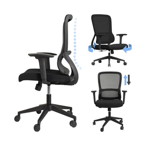 CONTINI FlexSeat office chair, black