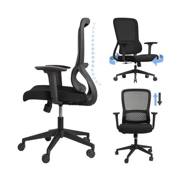 CONTINI FlexSeat office chair, black