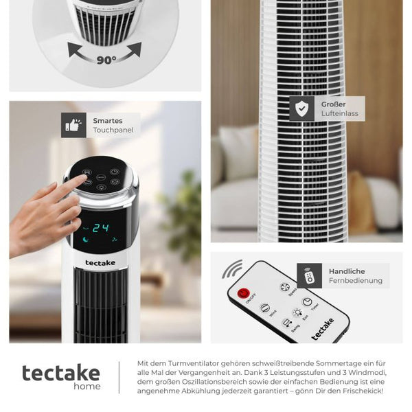 Turmventilator Arktis weiss
