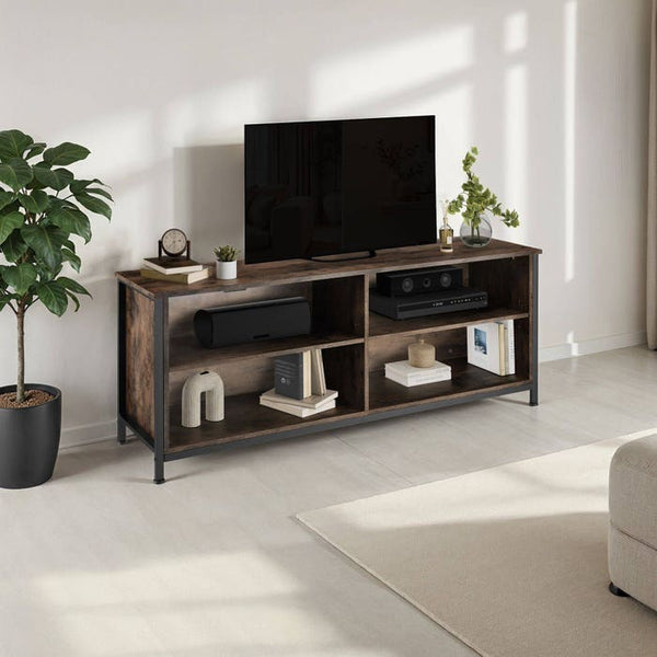 Sideboard Navan 147x41x60,5cm Industrial dunkelbraun