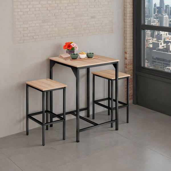 Set da bar Inverness Industrial marrone chiaro