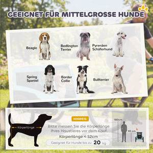 Fahrradanhänger für Hunde faltbar sicher bis 20kg