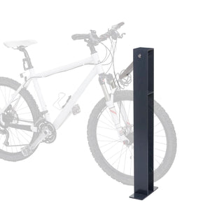 Fahrradbügel Fahrradständer aus Stahl, anthrazit, Outdoor pulverbeschichtet