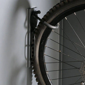 Abschliessbare Fahrradgarage Metall 2 Räder anthrazit 213x158x125cm