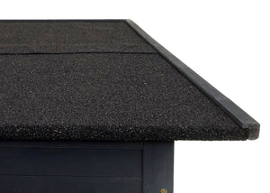 Fahrradgarage aus Metall abschliessbar anthrazit 152x184x98 cm