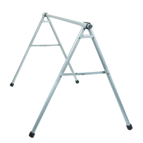 Fahrradständer ausziehbar Metall silber, pulverbeschichtet, 114x170x114cm