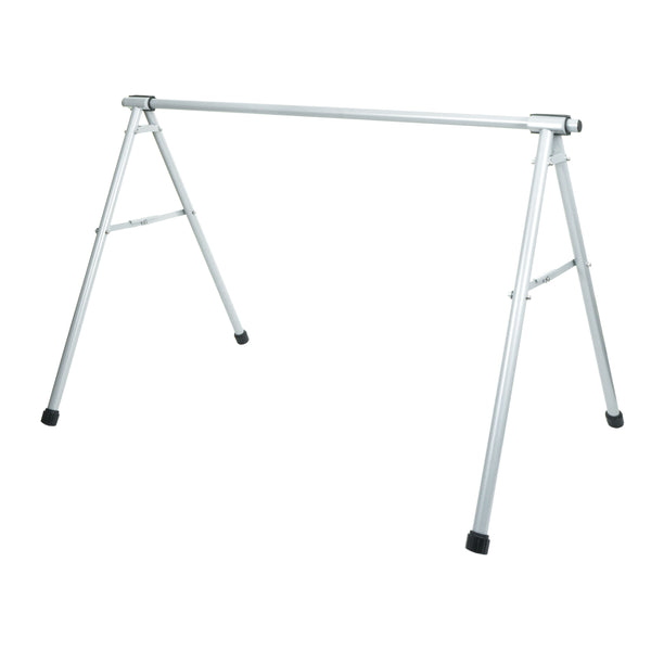 Fahrradständer ausziehbar Metall silber, pulverbeschichtet, 114x170x114cm