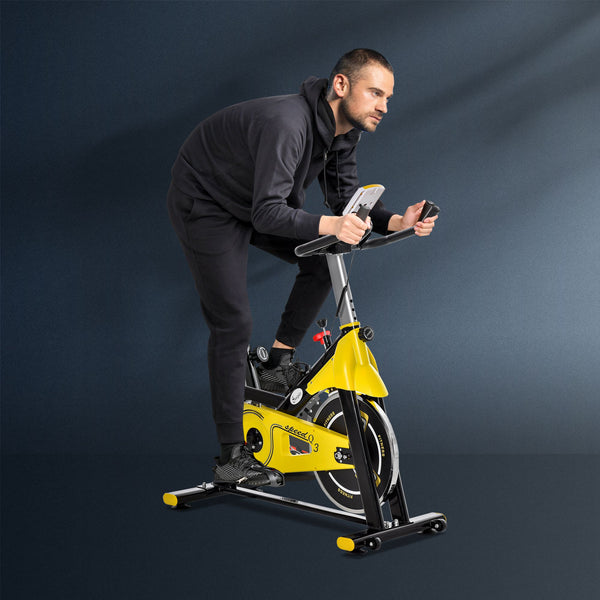 Fahrradtrainer höhenverstellbar LCD-Display