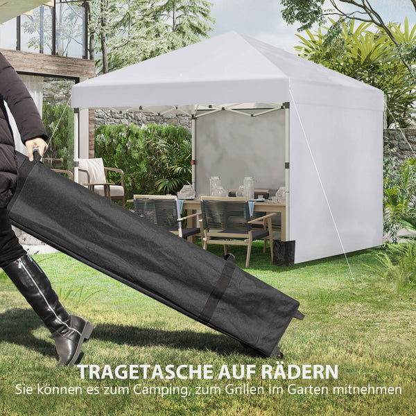 Faltpavillon 3x3m mit 2 Seitenwände