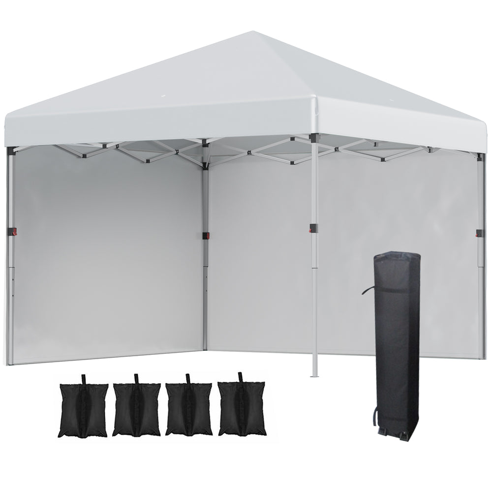 Faltpavillon 3x3m mit 2 Seitenwände