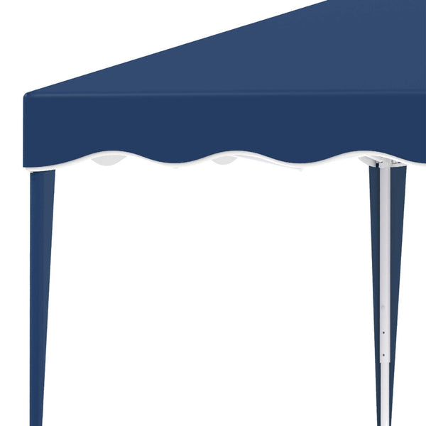 Faltpavillon 3x3m höhenverstellbar Blau